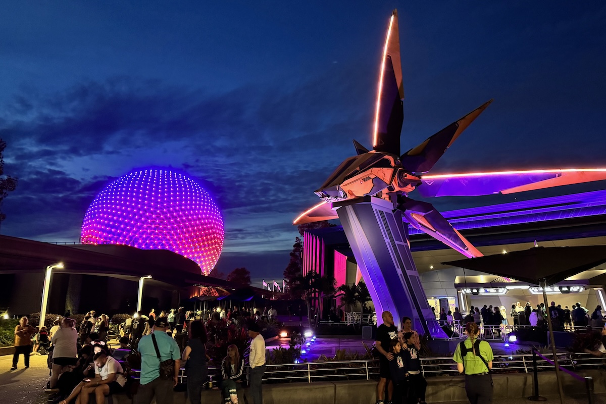 EPCOT Guardians of the Galaxy Night