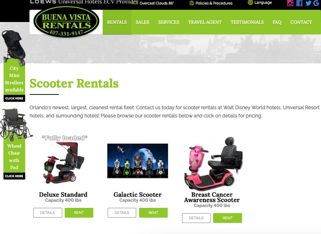 Buena Vista Rentals