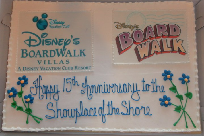 BoardWalk Birthday Cake