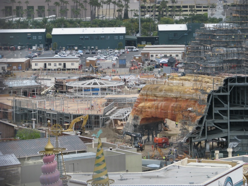 Disneyland Construction - April 2011