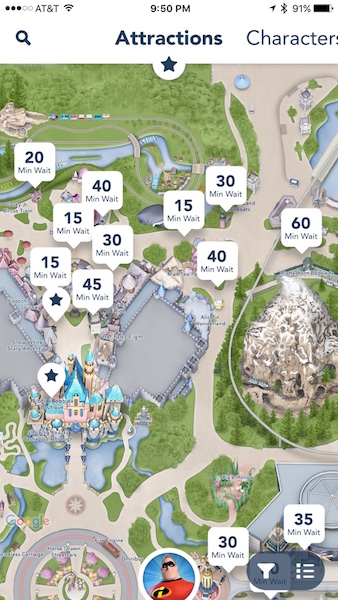 Disneyland App