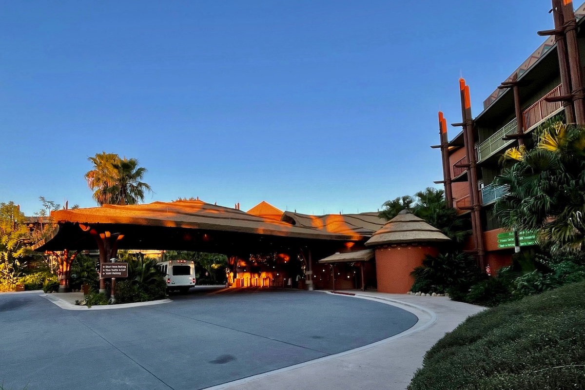 Disneys Animal Kingdom Villas Kidani Porte Cochere