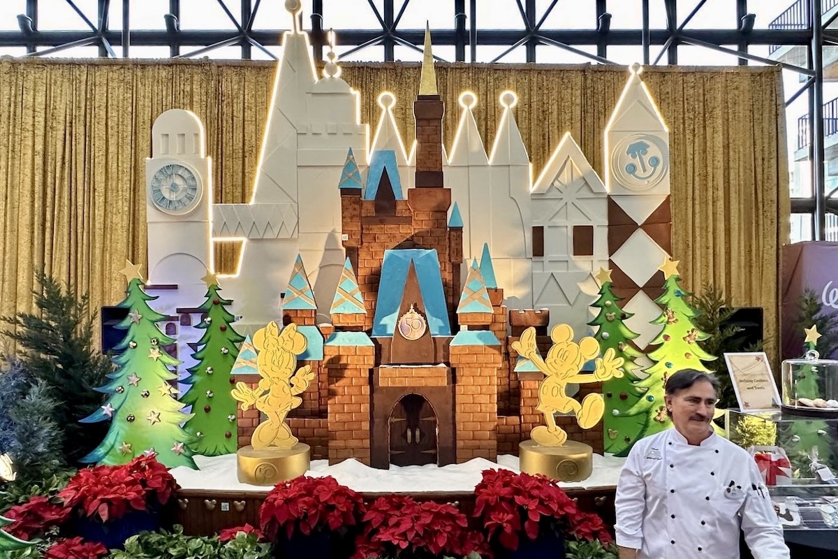 Disneys Contemporary Resort Christmas Gingerbread