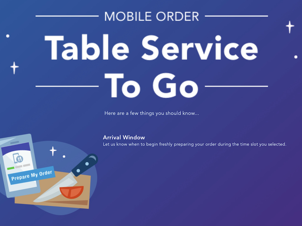 Disney Mobile Food Order