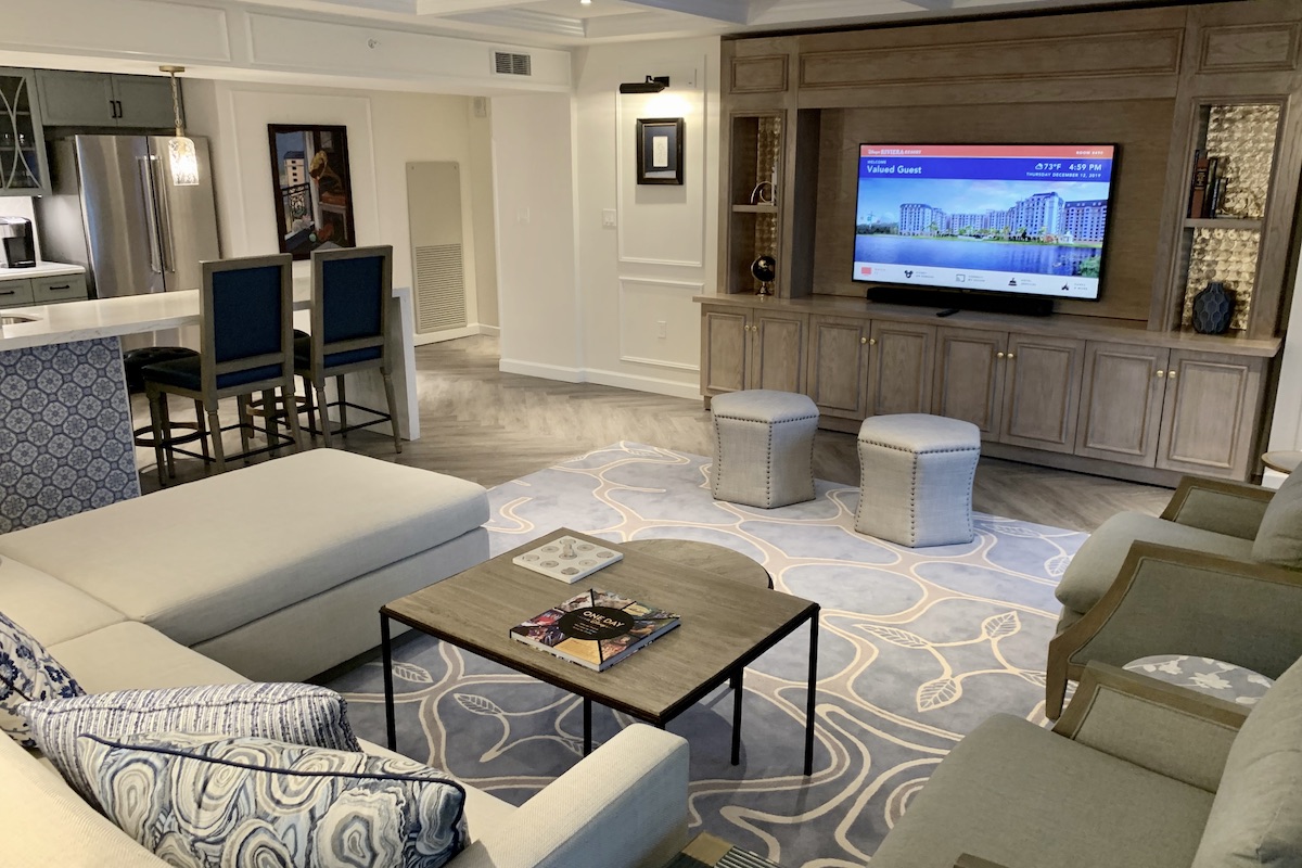 Disneys Riviera Resort Grand Villa Living Room