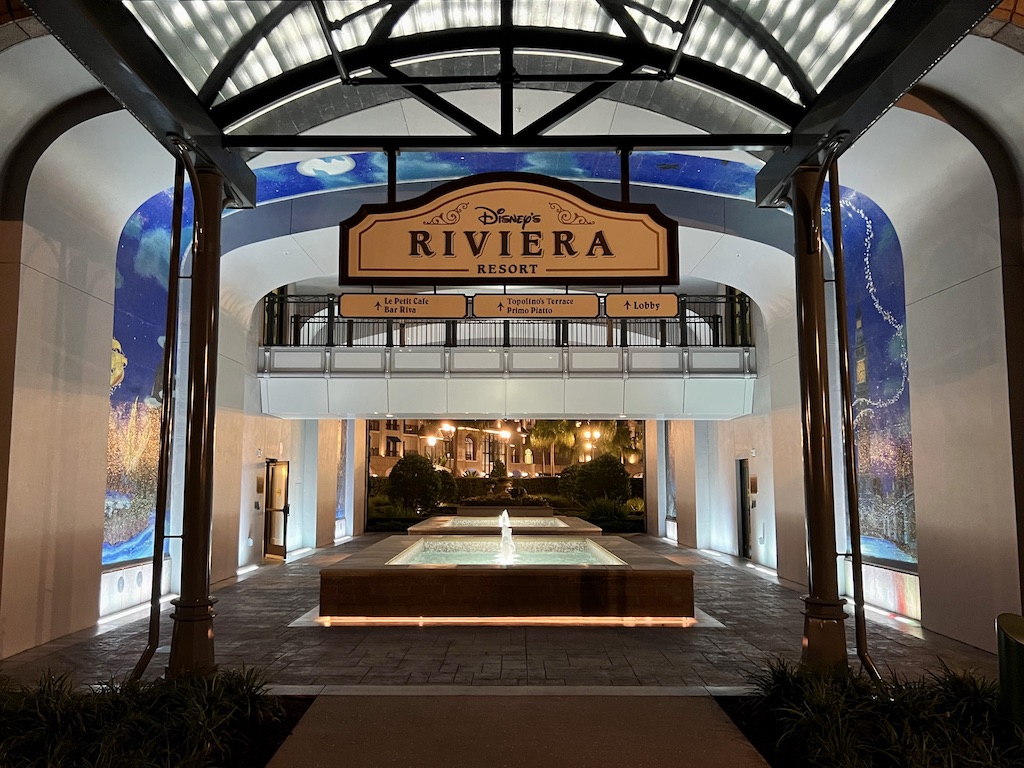 Disney's Riviera Resort Arch Night