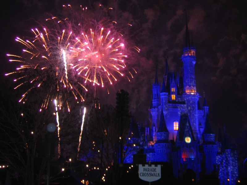 Magic Kingdom Fireworks