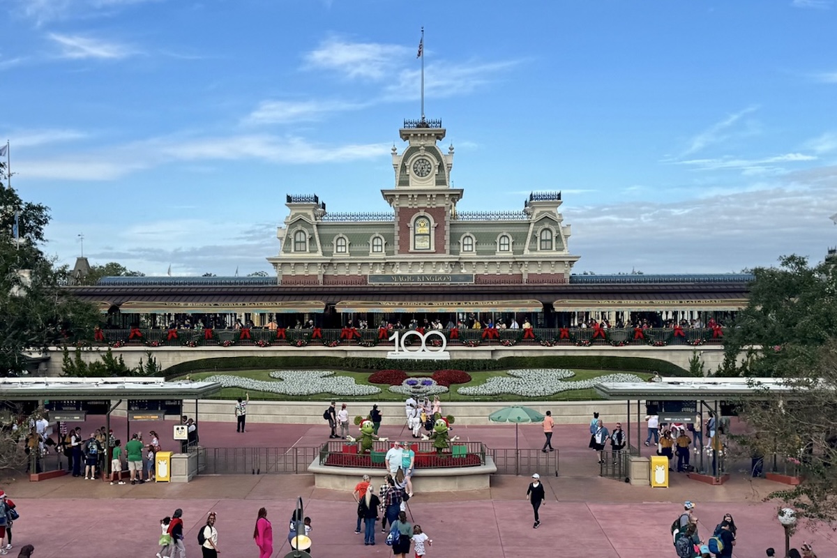 Magic Kingdom Train Station 100