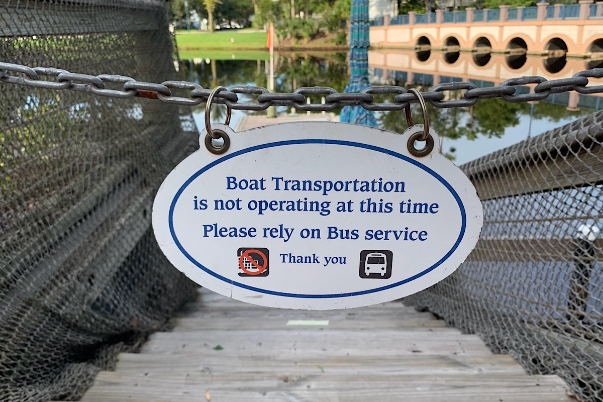 Disneys Old Key West Boat Downtime