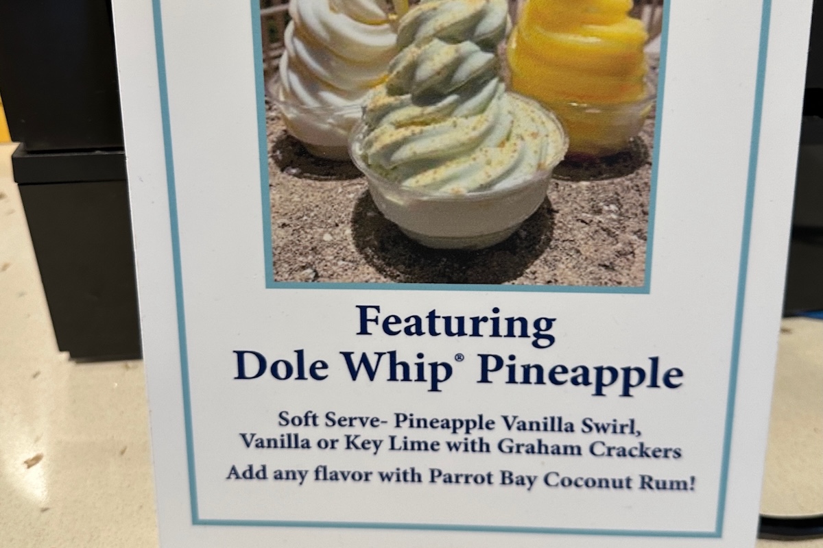 Disneys Vero Beach Dole Whip