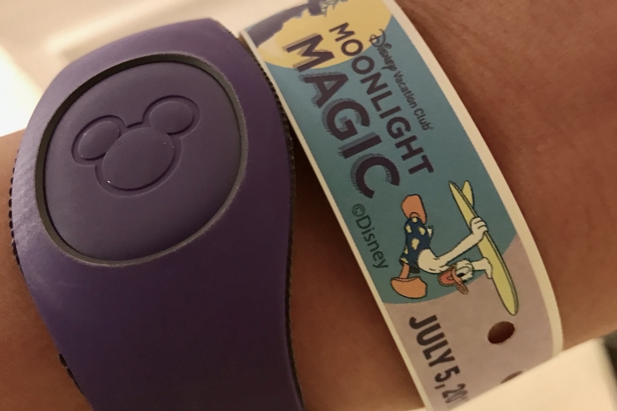 Typhoon Lagoon Moonlight Magic Wristband Purple