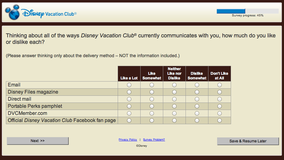 Member Survey