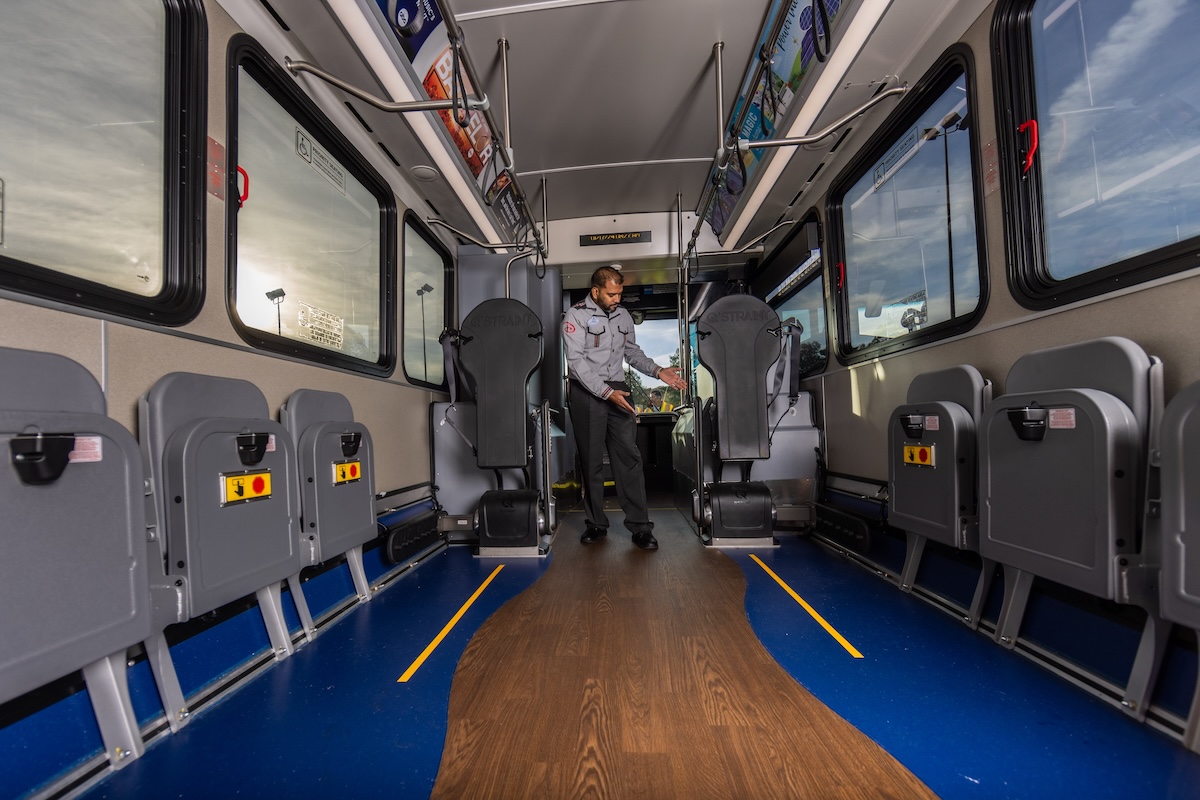 Walt Disney World Bus 2024 March Interior