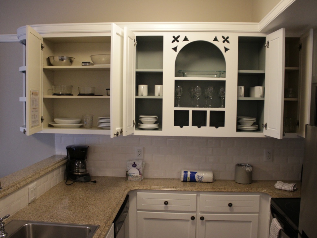 Kitchen cabinet detail
