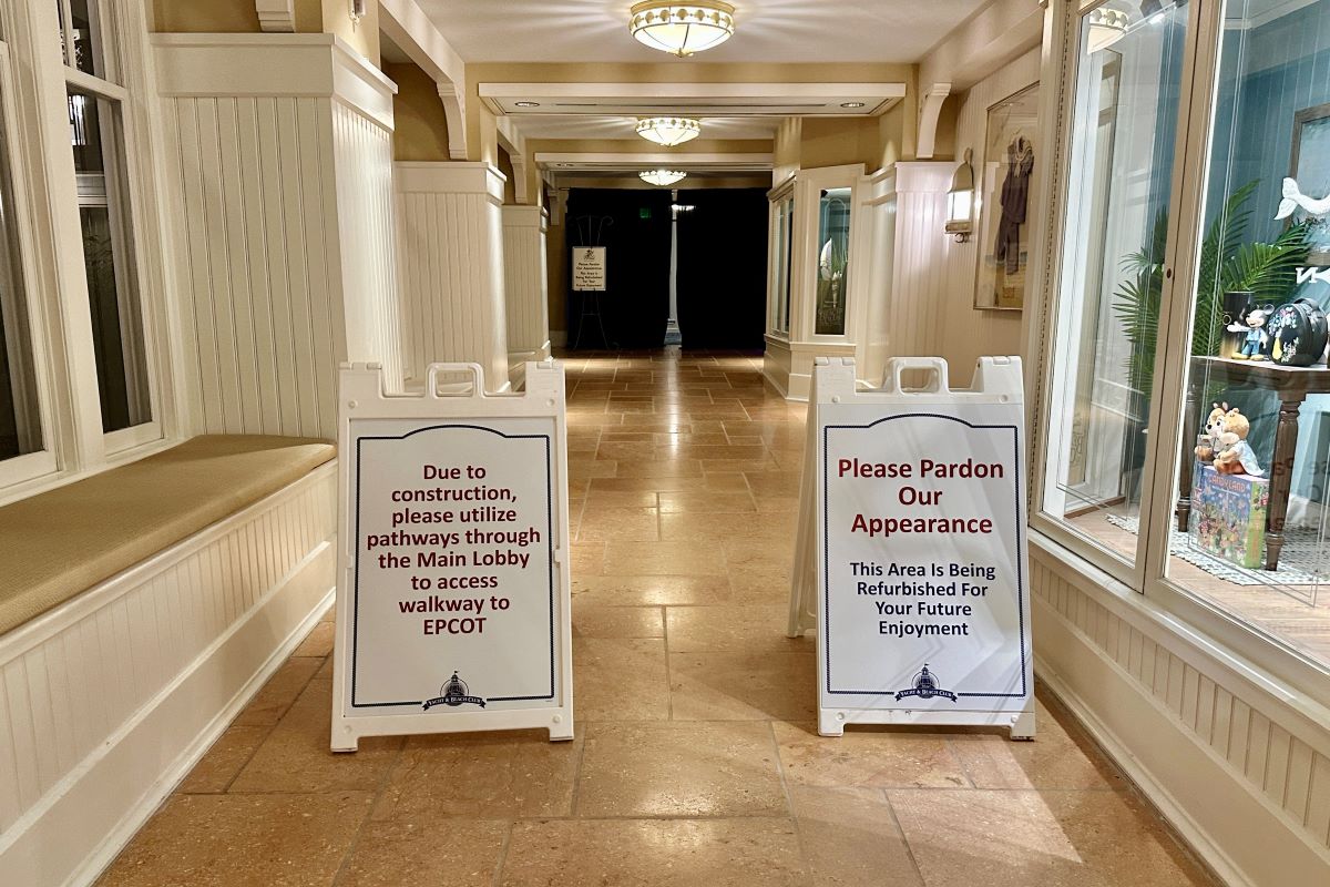 Disneys Beach Club Refurb July 2023g