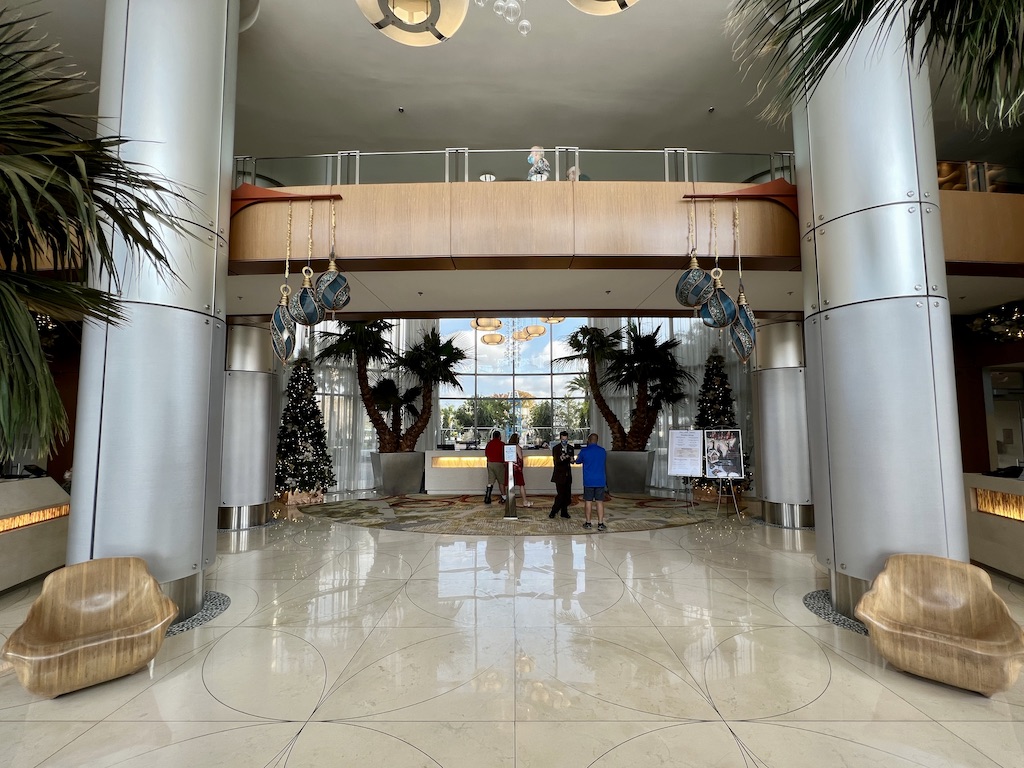 Resort lobby