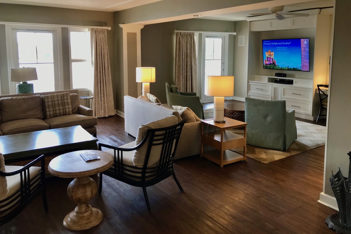 Disneys BoardWalk Villas 3B Living Room