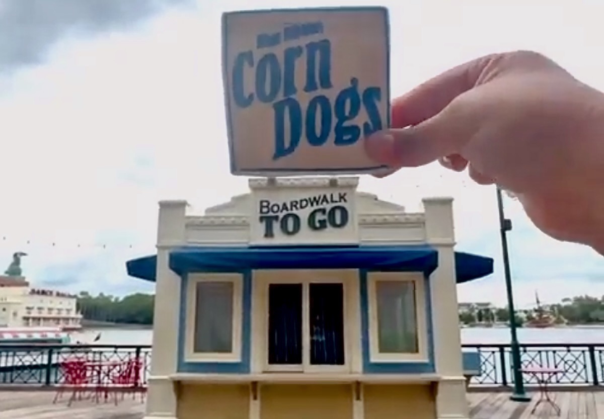 Blue Ribbon Corn Dogs BoardWalk Announcement