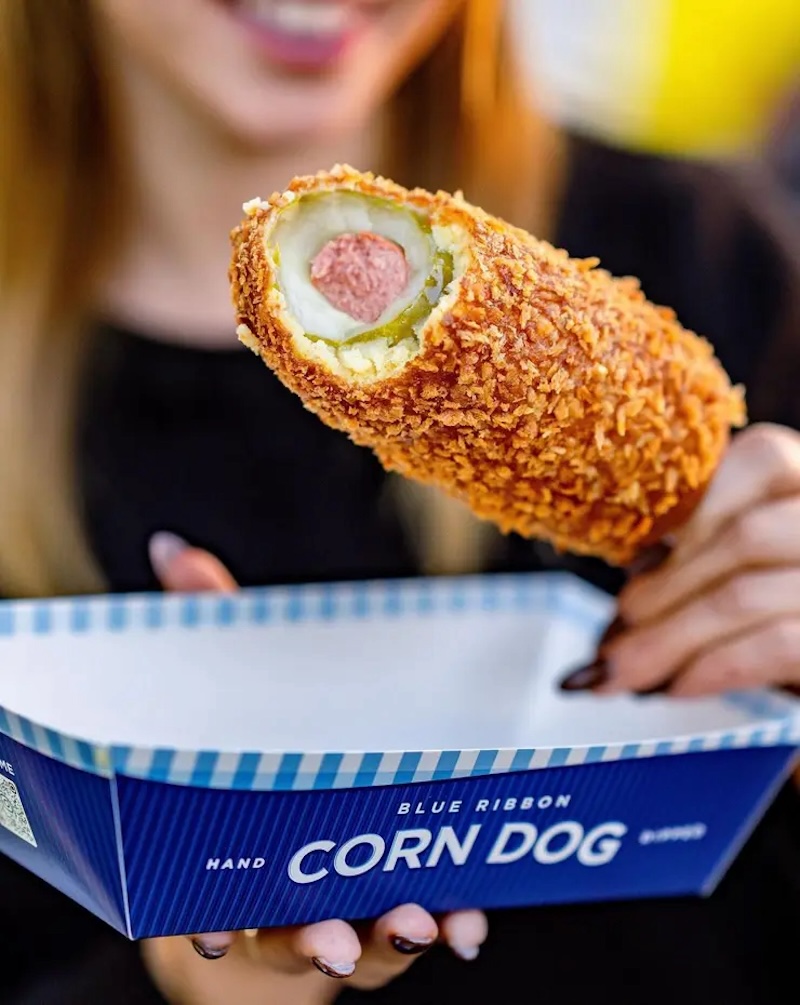 Blue Ribbon Corn Dogs Pickle Dog