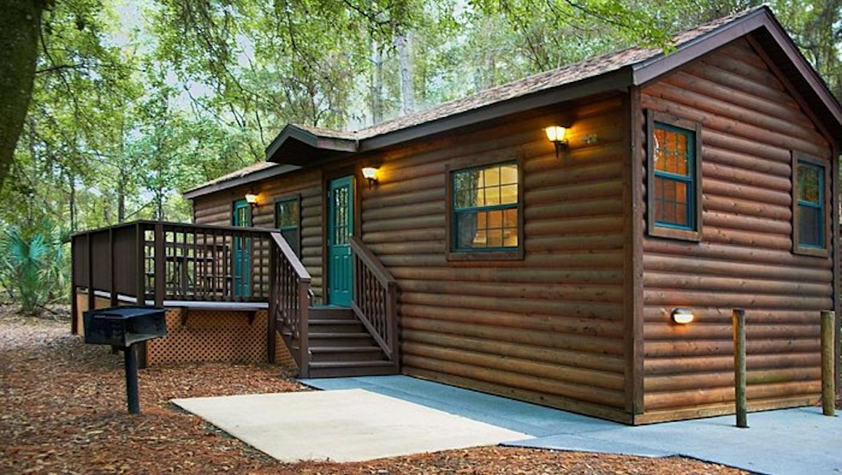 Fort Wilderness Cabin Old Exterior