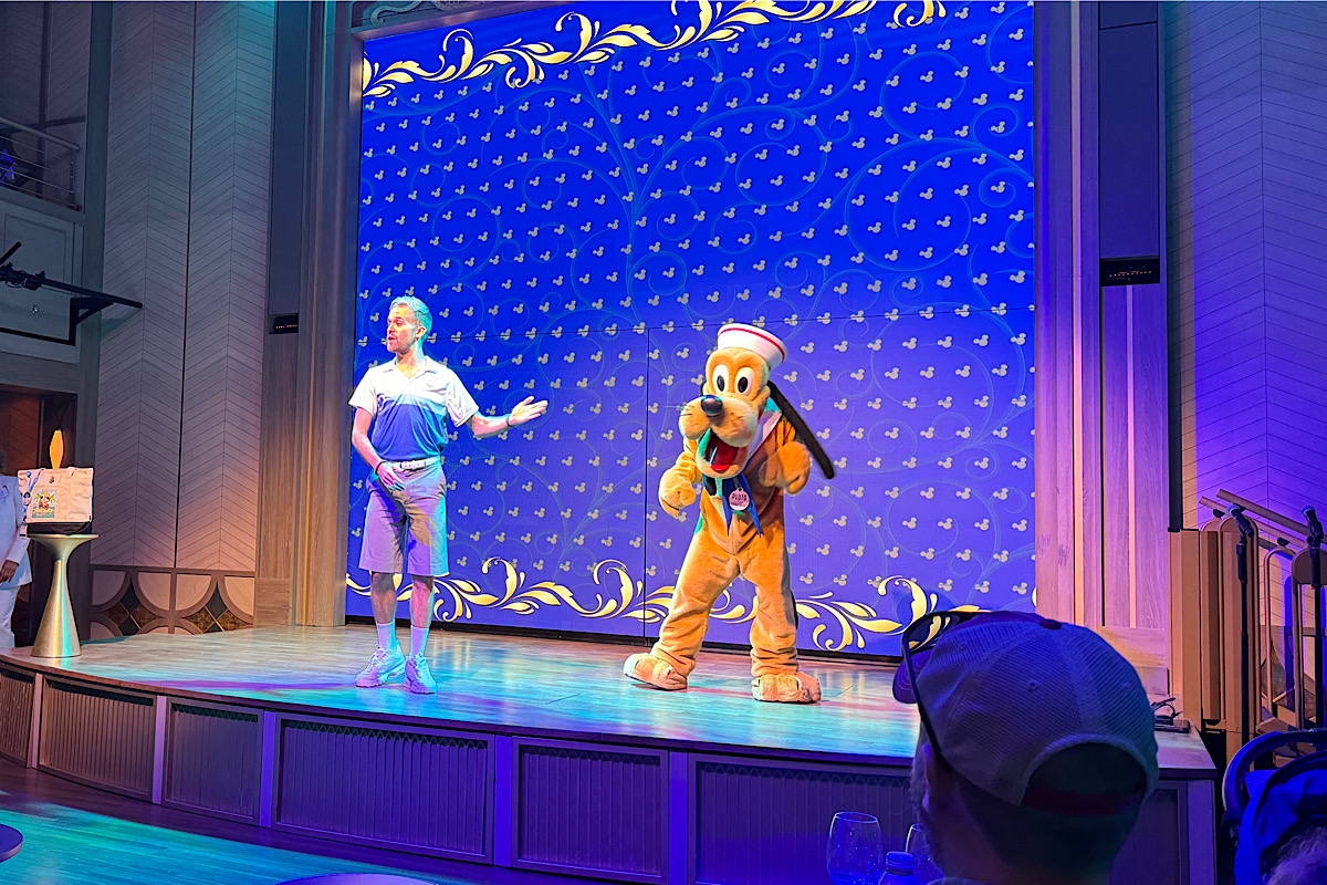 Disney Cruise Line Meeting Pluto