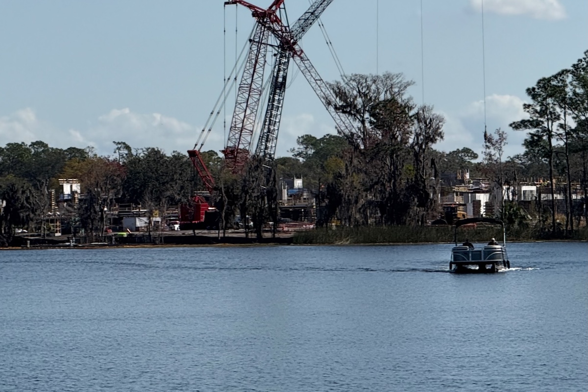 Disney Lakeshore Lodge Construction 20250218b