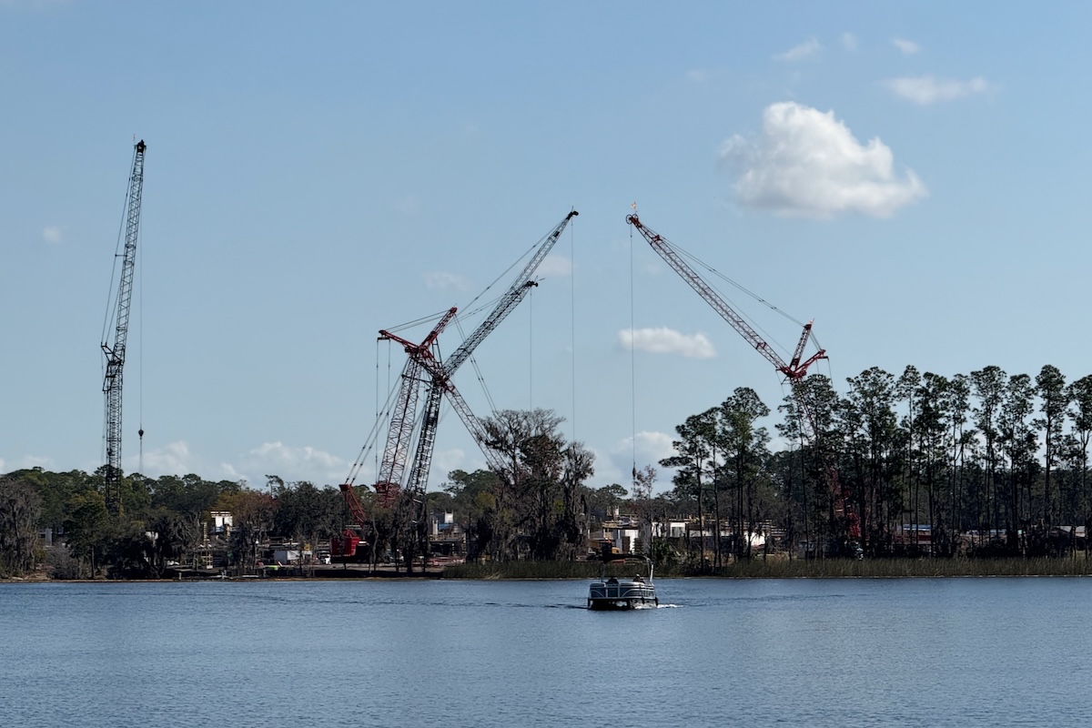 Disney Lakeshore Lodge Construction 20250218c