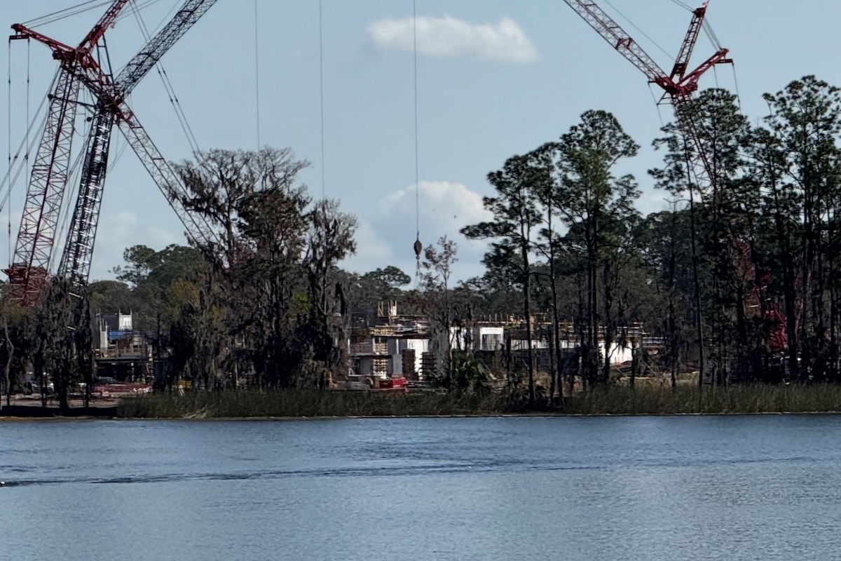 Disney Lakeshore Lodge Construction 20250218d