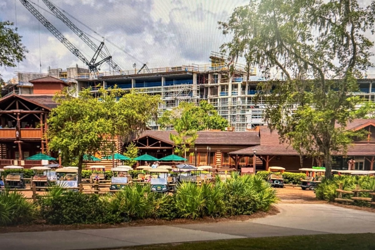 Disney Lakeshore Lodge Construction 20250218c