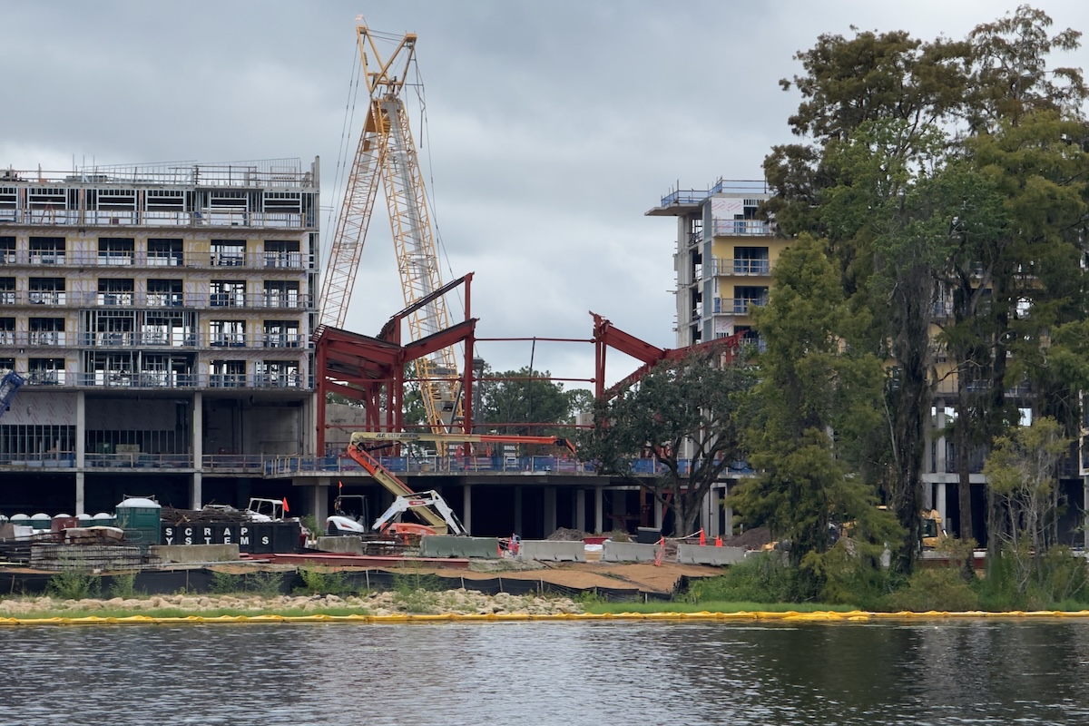 Disney Lakeshore Lodge Construction 20250901b