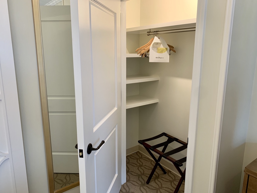 Master bedroom closet