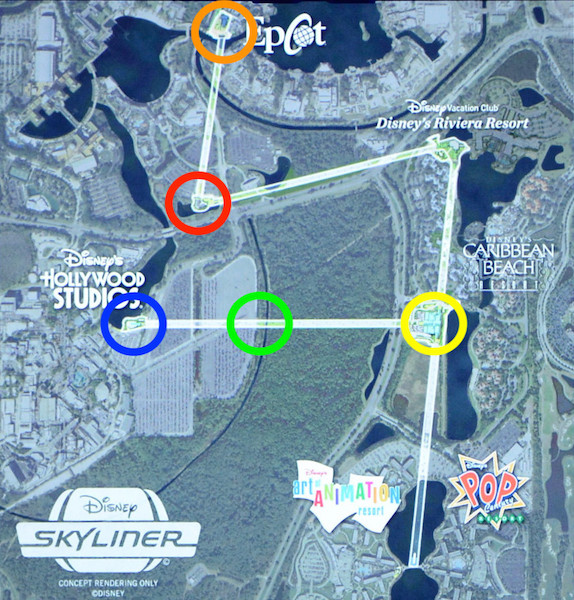 Skyliner Route Map