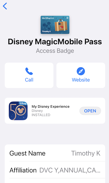 Disney MagicMobile