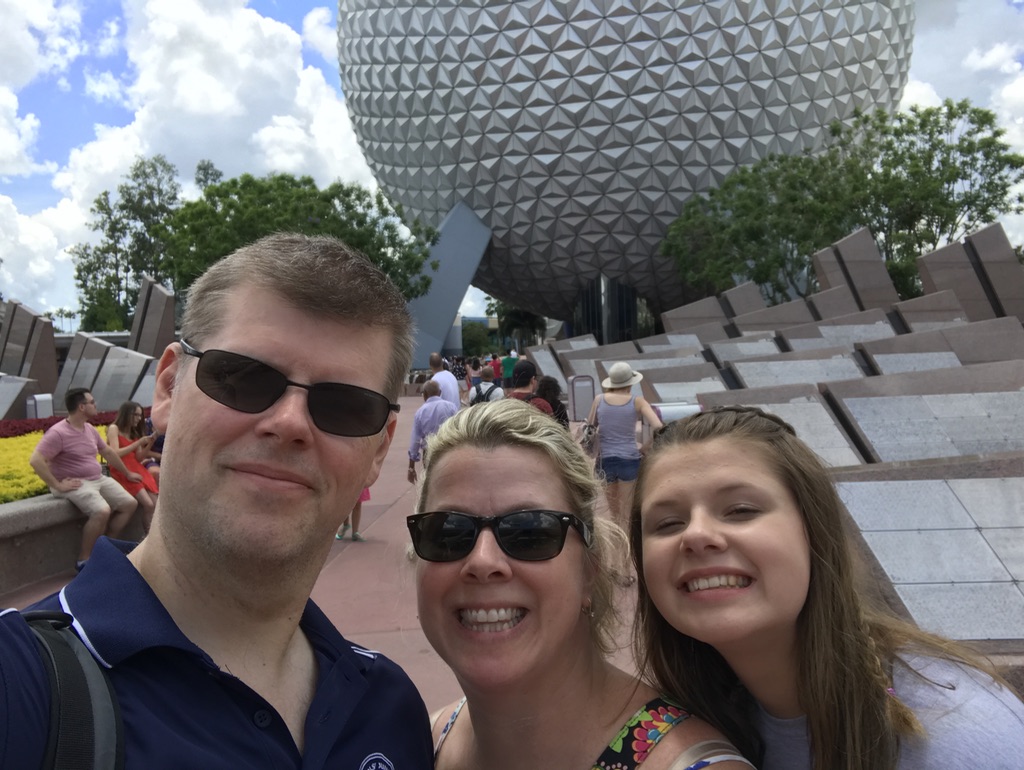 Epcot Family Pic