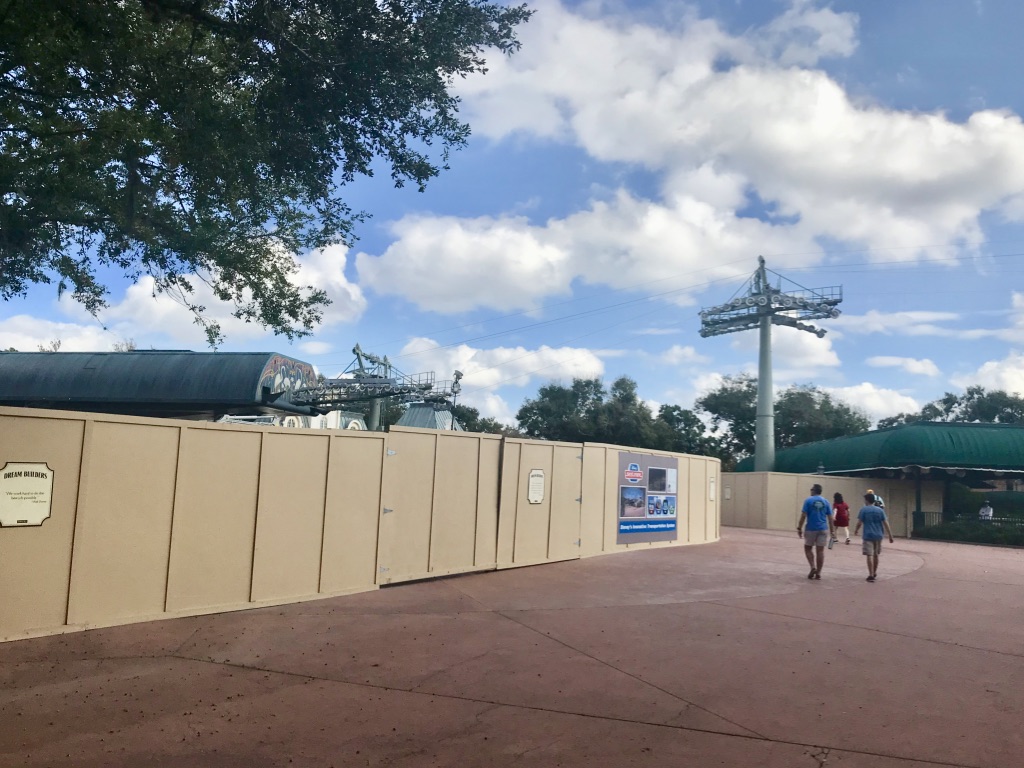 Disney's Skyliner Construction