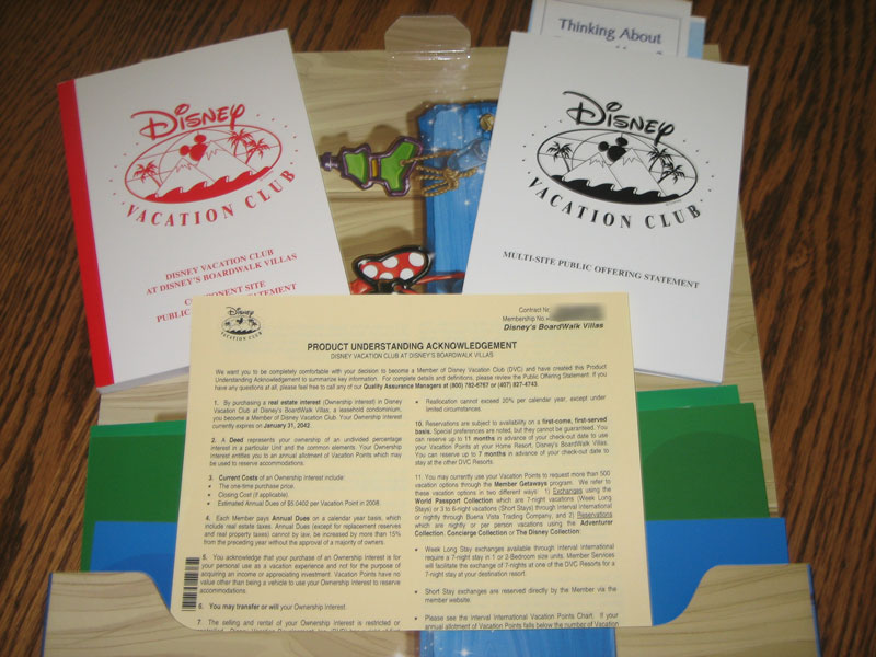 Welcome Kit (artwork copyright Disney)