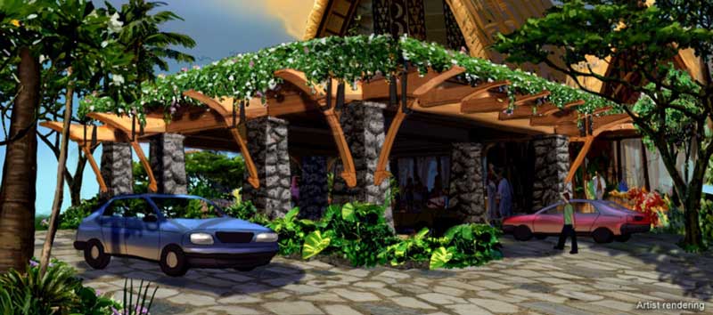 Ko Olina Concept Artwork (copyright Disney 2009)