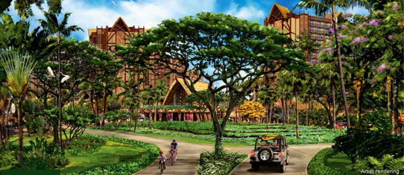 Ko Olina Concept Artwork (copyright Disney 2009)