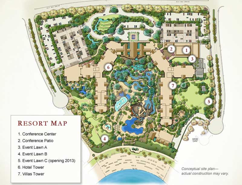 Aulani Map 2009 Aulani Map 2009