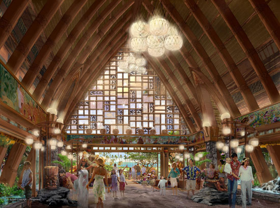 Aulani concept artwork (copyright Disney)