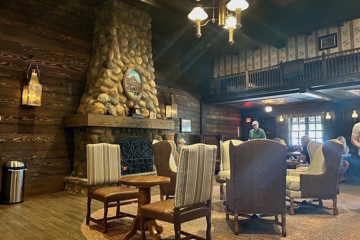 Disney Vacation Club McKims Mile House Fireplace