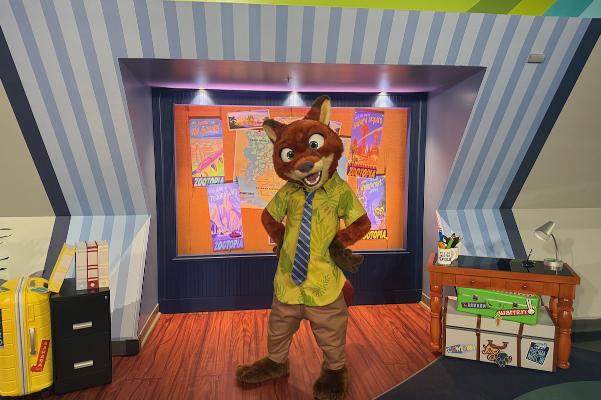 'Zootopia' Characters Showcased During Evenings in EPCOT Lounge