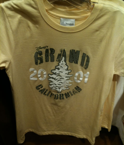 Grand Californian Yellow Tee