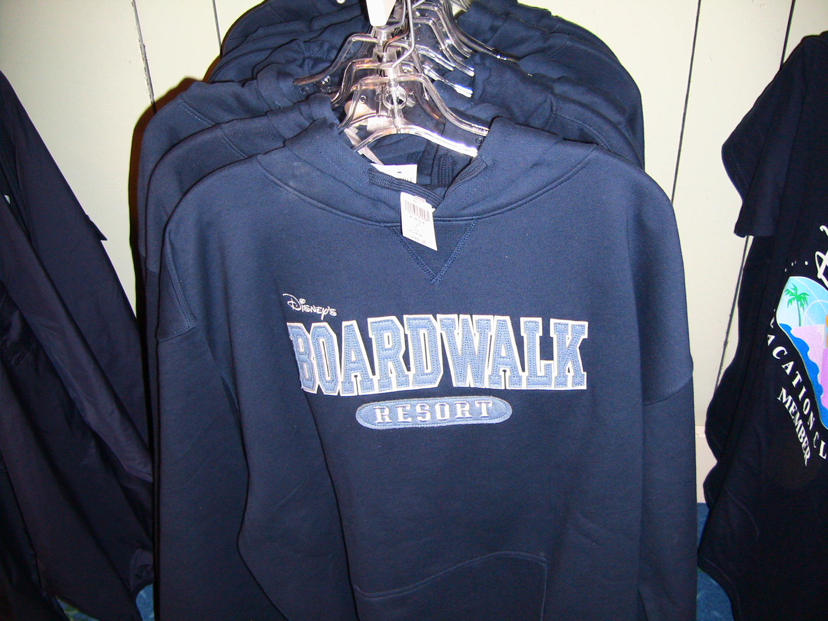 BoardWalk Navy Hooded Sweatshirt