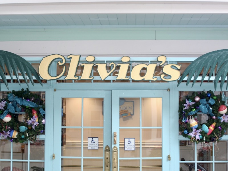 Olivia's main entrance