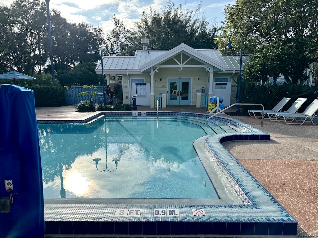 South Point pool house
