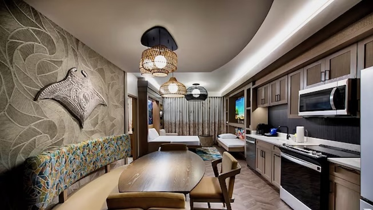 Island Tower Disneys Polynesian Villas Concept One Bedroom Dining Table