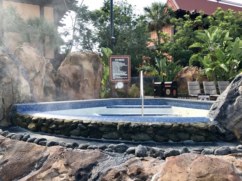 Lava Pool hot tub