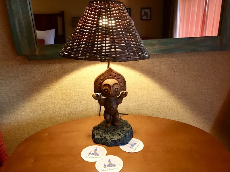 Tiki idol lamp
