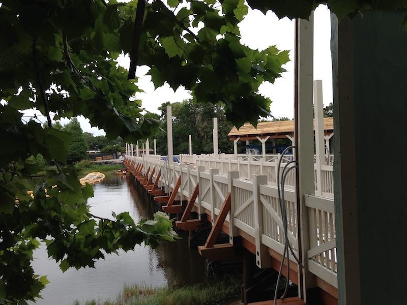 Saratoga Springs walkway